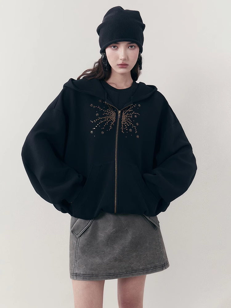 Retro hooded sweatshirt【s0000007257】