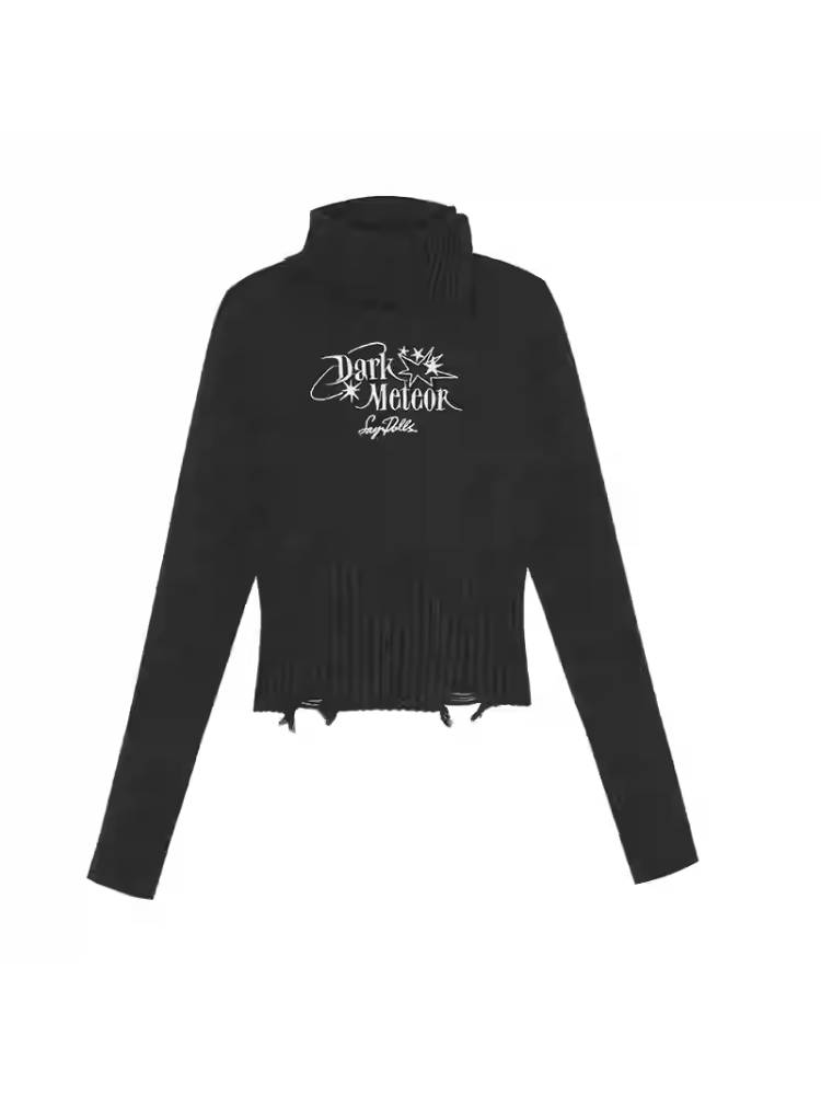 Dark sweet cool slim fit sweater【s0000011300】