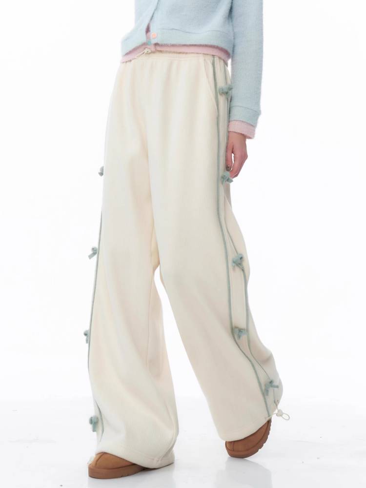 Straight wide leg casual sweatpants【s0000011074】