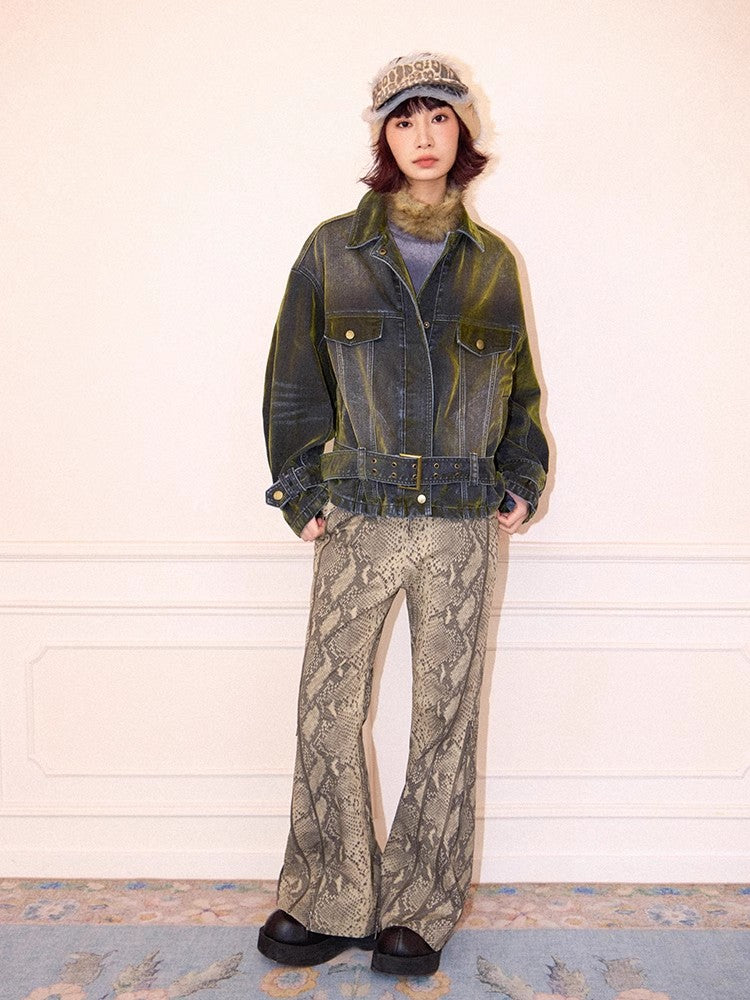 Colorful retro pants【s0000011555】