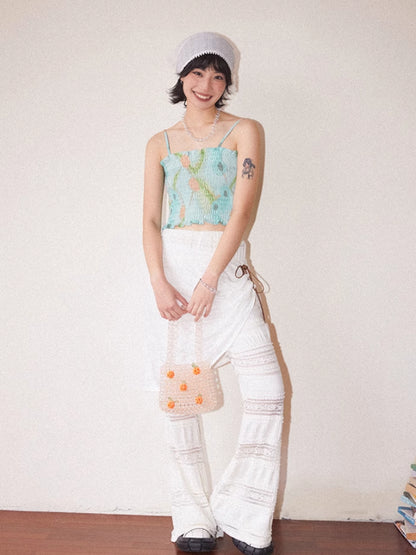 Summer 4-color short camisole【s0000007806】