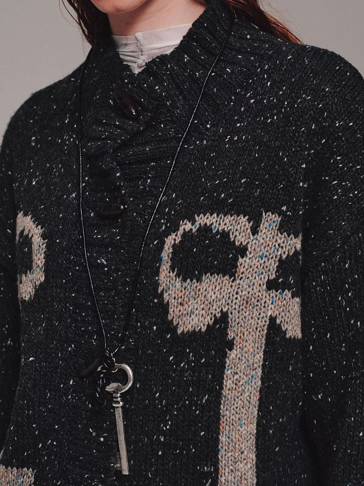Retro cardigan sweater【s0000011461】