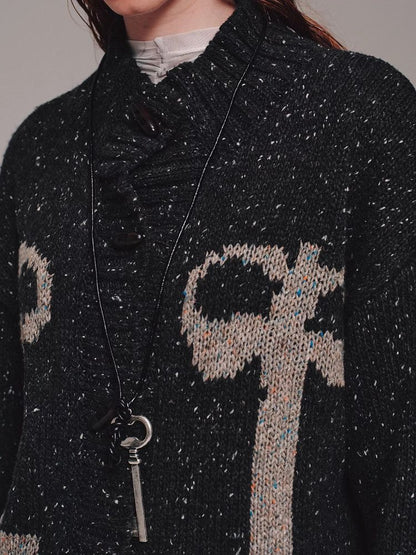 Retro cardigan sweater【s0000011461】