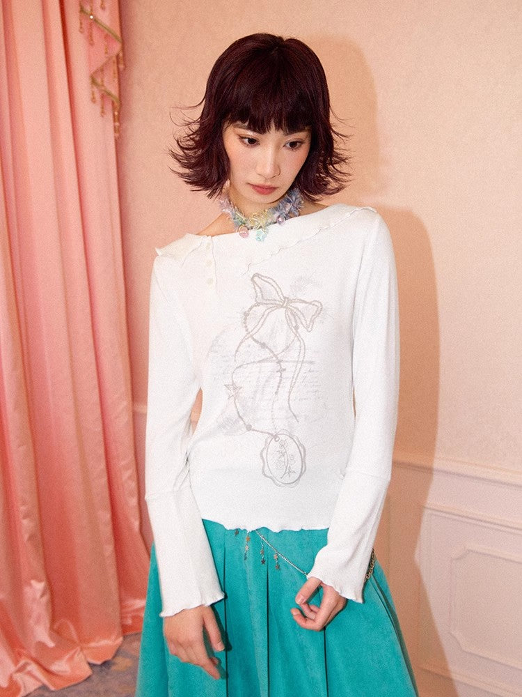 Chemical girl long sleeve t-shirt【s0000011546】