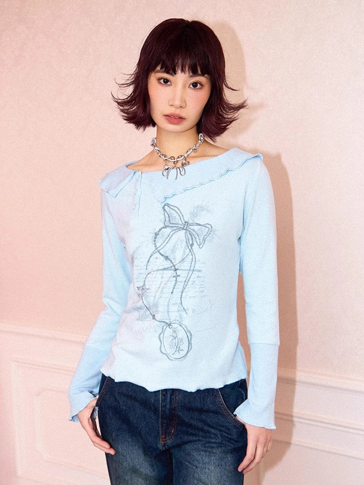 Chemical girl long sleeve t-shirt【s0000011546】