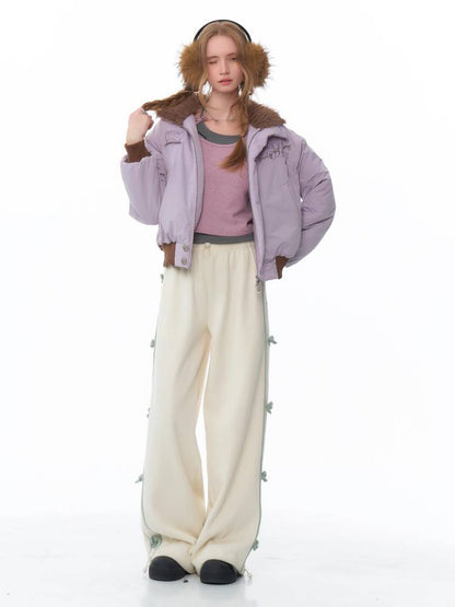 Straight wide leg casual sweatpants【s0000011074】