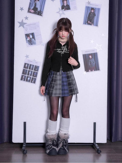 Double zipper knit cardigan【s0000011289】