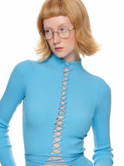 Slim long sleeve T-shirt【s0000011385】