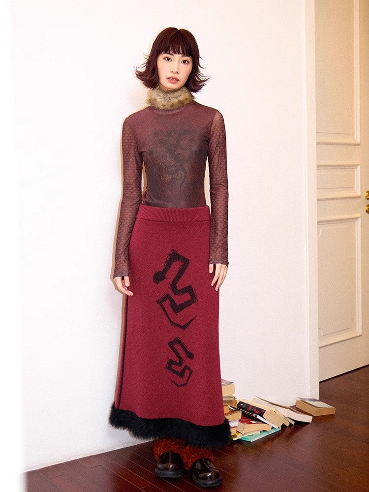 Chemical Girl printed long sleeve T-shirt【s0000011551】