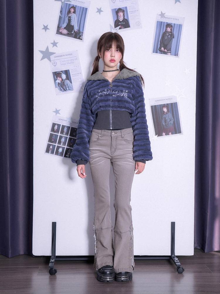 두꺼운 선원 칼라 코트 [S0000011290]