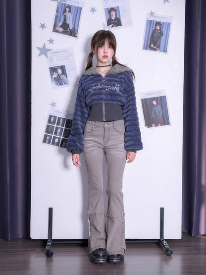 두꺼운 선원 칼라 코트 [S0000011290]