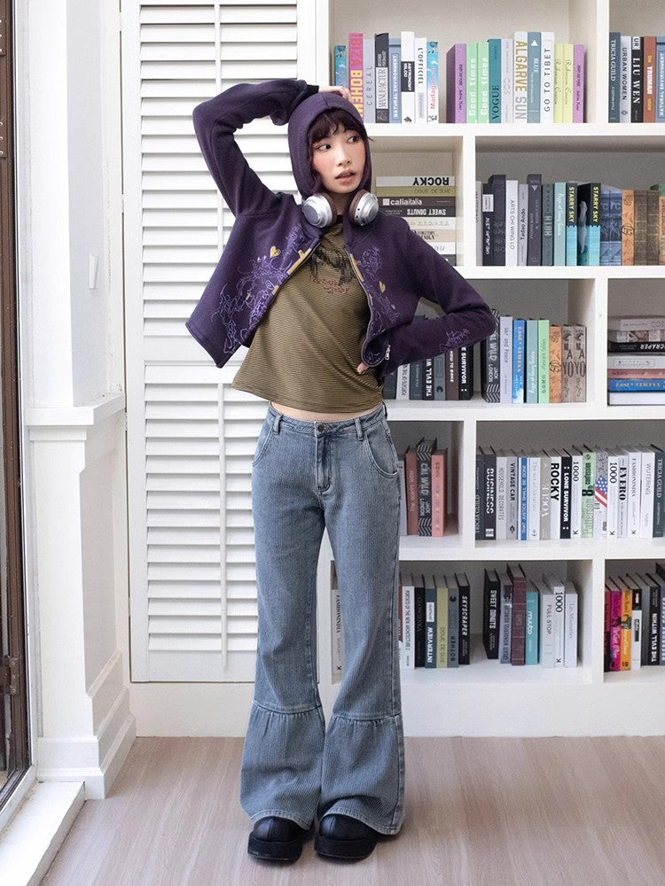 Distressed slim pants【s0000011308】