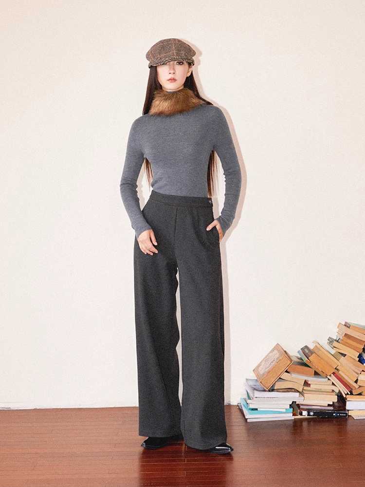 High Waist Strait Pants [S0000010709]