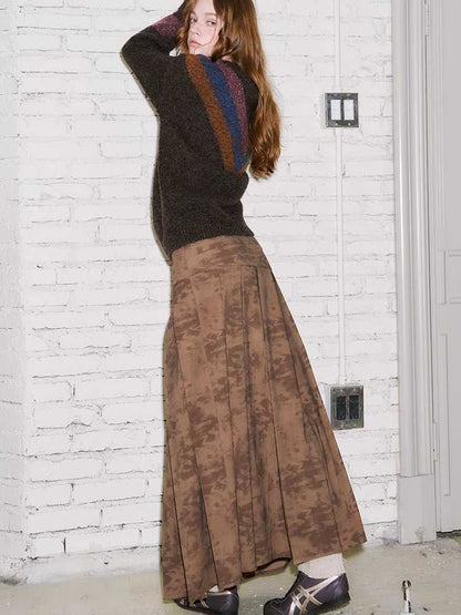 PLEATED LONG SKIRT [S0000010801]