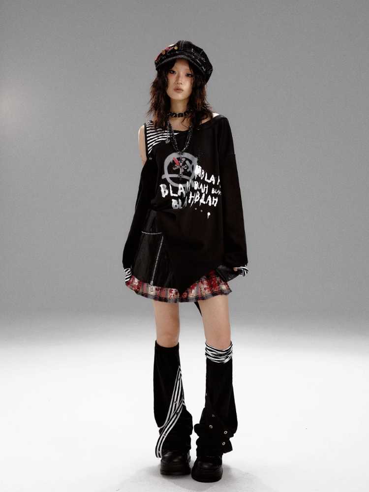 PUNK SWEET COOL LONG SLEEVE T-SHIRT [S0000010299]