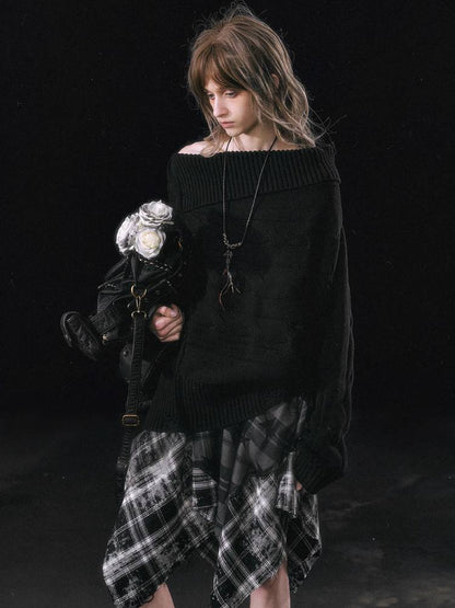 Loose printed sweater【s0000011453】