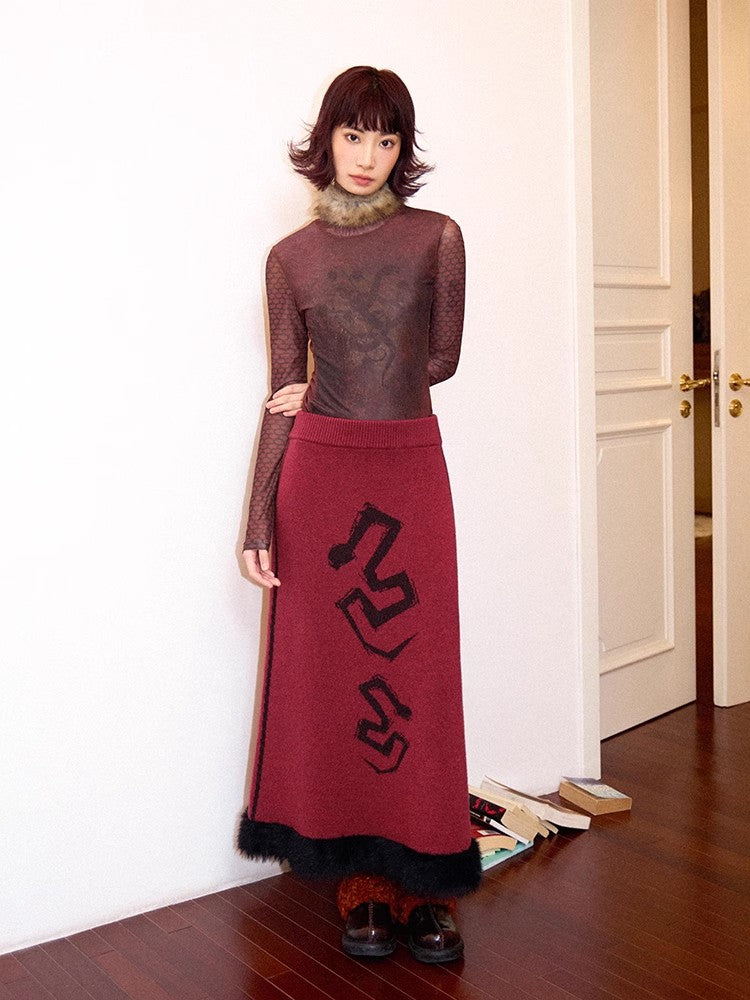 Chemical Girl printed long sleeve T-shirt【s0000011551】