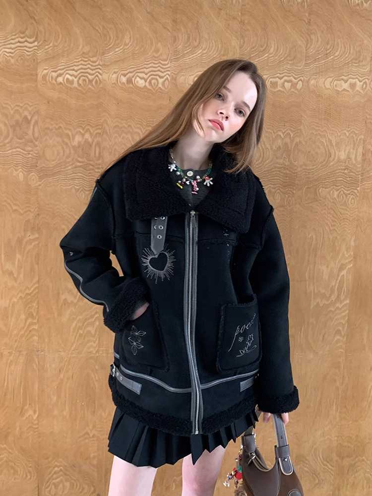 Embroidered FUR COAT [S0000010811]