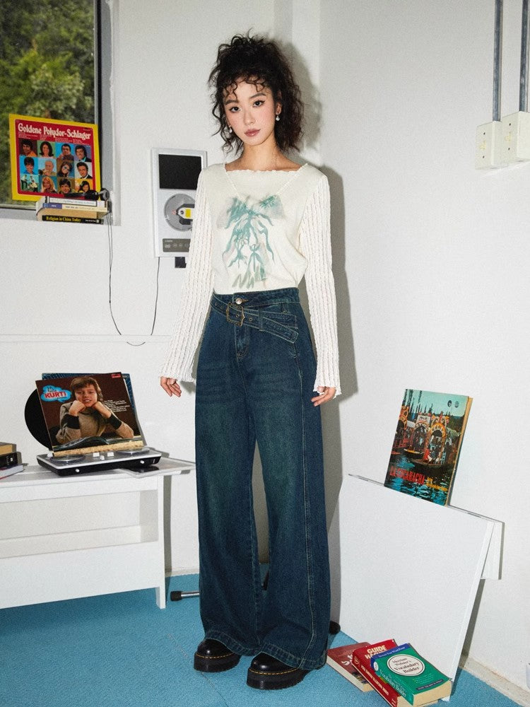 Wide Leg Jeans [S0000010368]