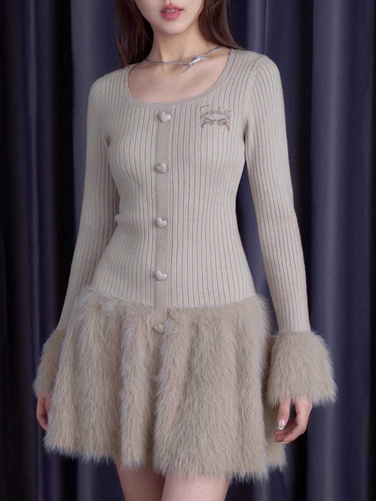 Sweet Knit Dress [S0000010667]