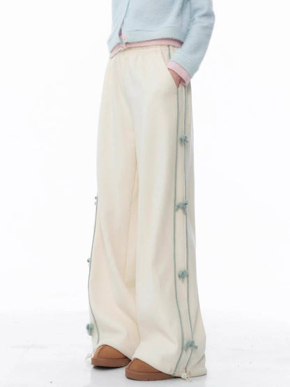 Straight wide leg casual sweatpants【s0000011074】