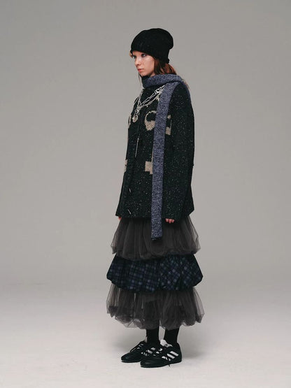 Retro cardigan sweater【s0000011461】