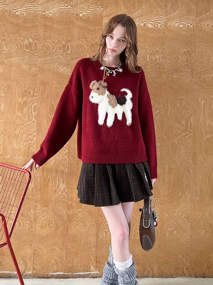 Cute animal sweater【s0000010838】