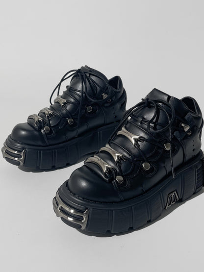 Metal punk style shoes【s0000007558】