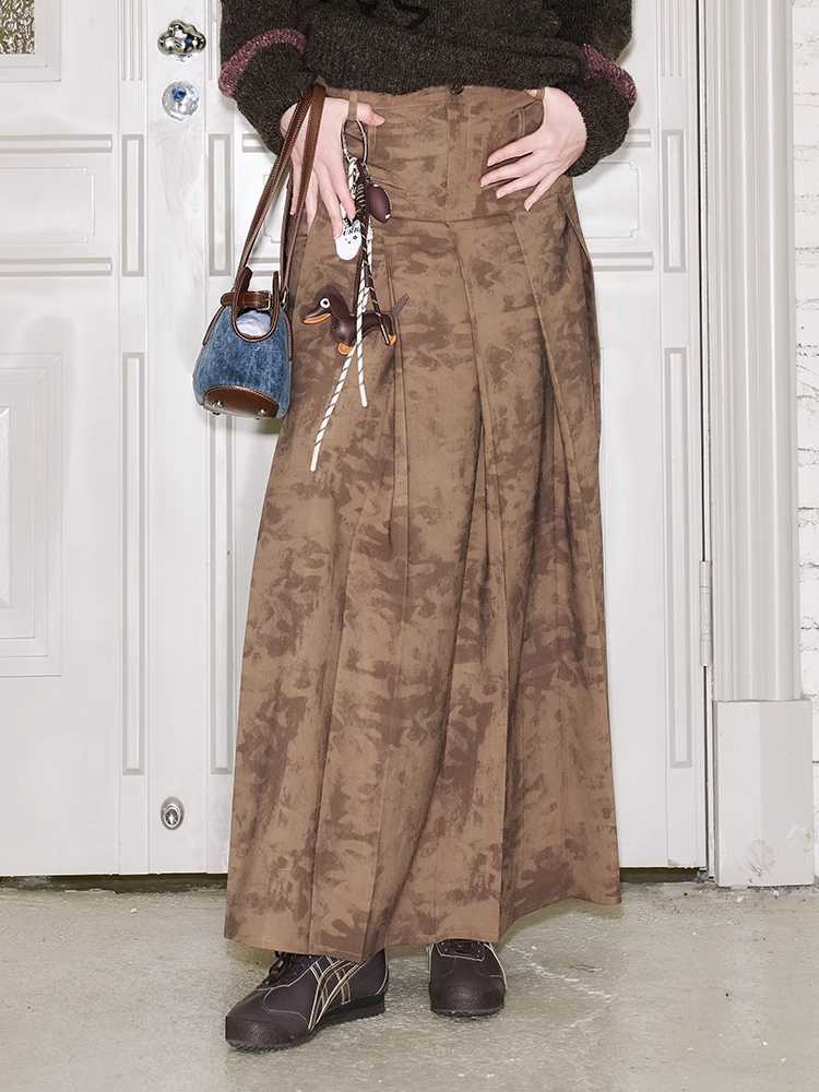 PLEATED LONG SKIRT [S0000010801]