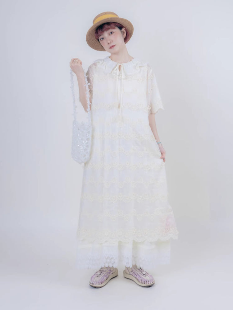 Cotton short sleeve dress【s0000006888】
