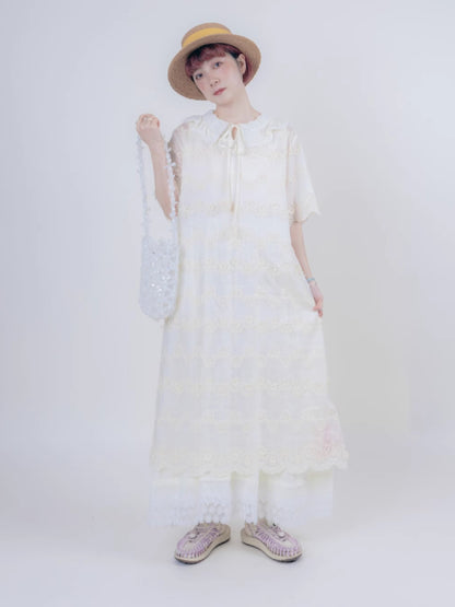 Cotton short sleeve dress【s0000006888】