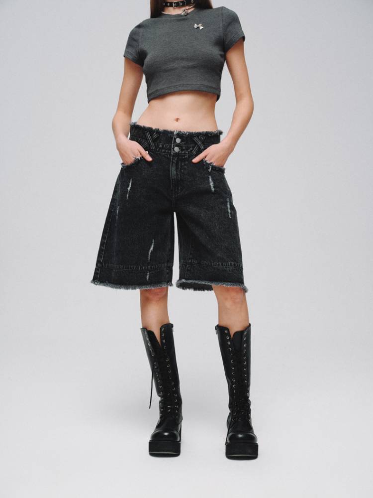 Wide leg casual jeans [s0000008382]