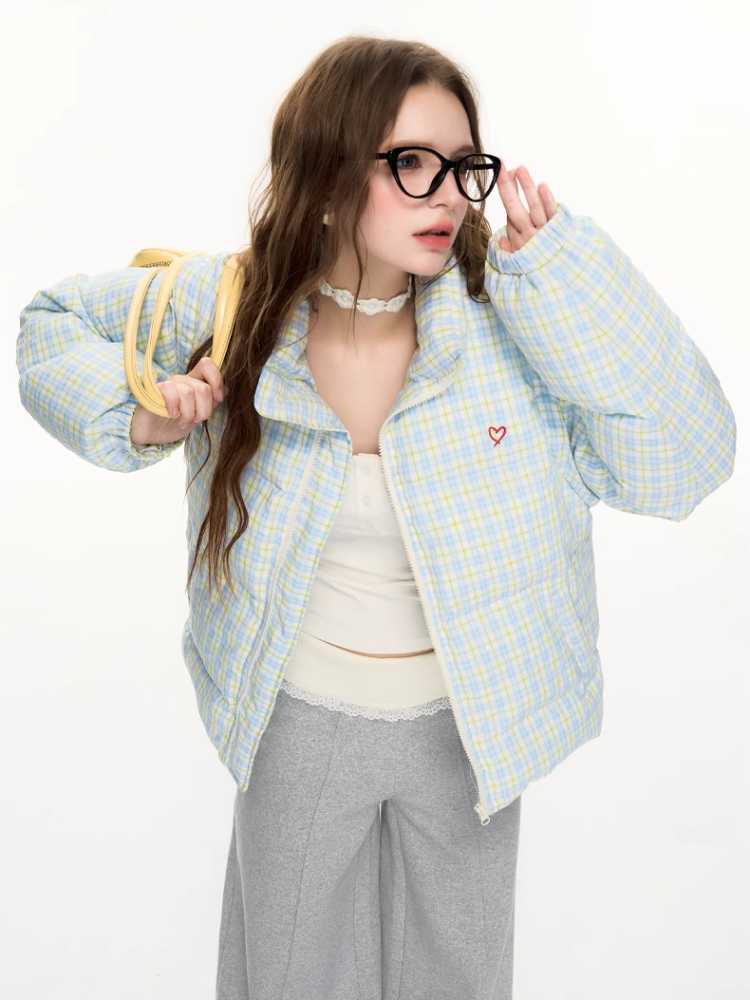 Plaid Short Jacket [S0000010615]