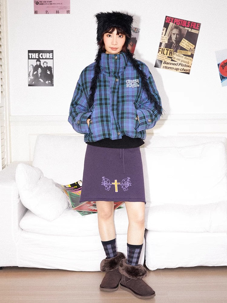 A-line knit skirt【s0000011121】