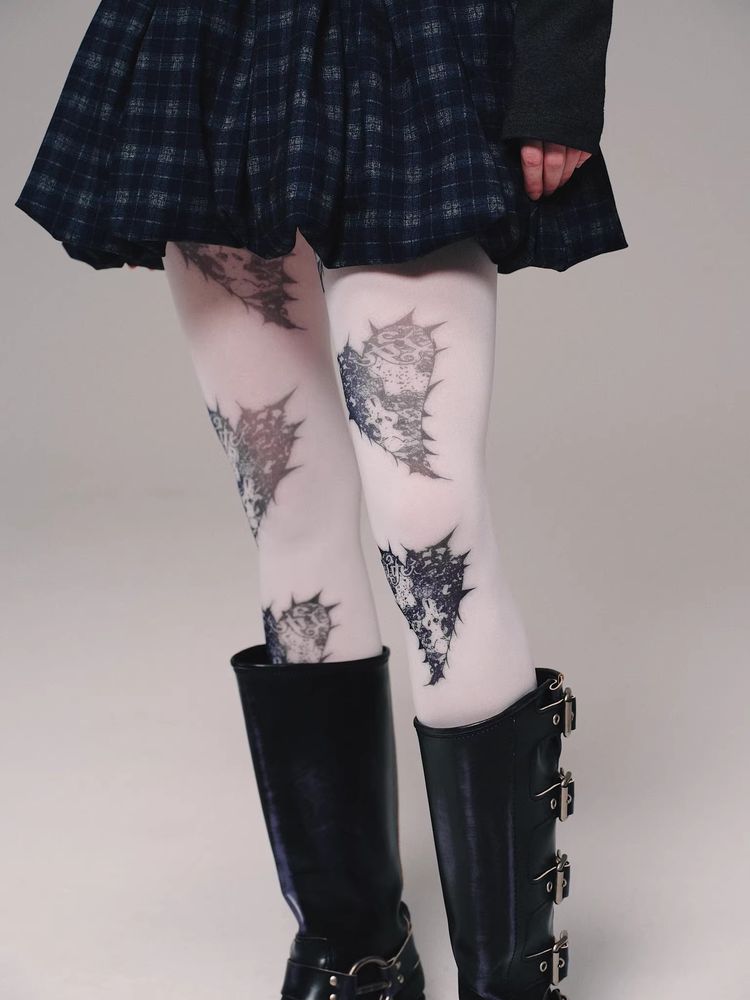 PUNK VELVET PANTYHOSE [S0000010133]