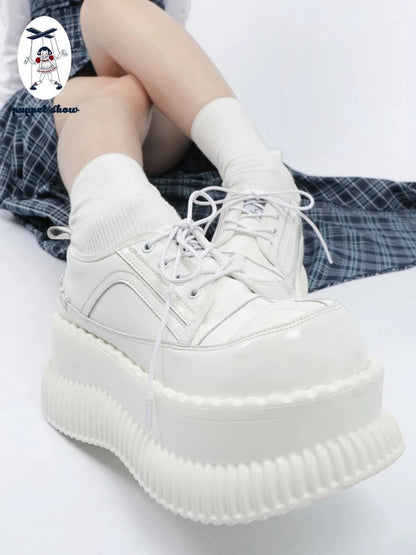 White platform shoes【s0000008260】