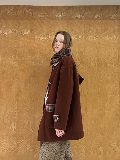 RETRO FASHION WOOL COAT [S0000010815]