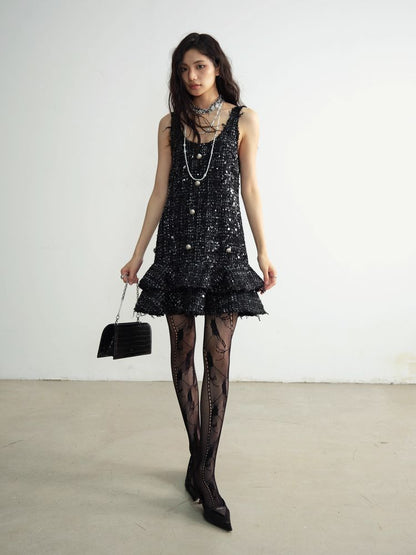 SEQUINED CAKE Dress [S0000010923]