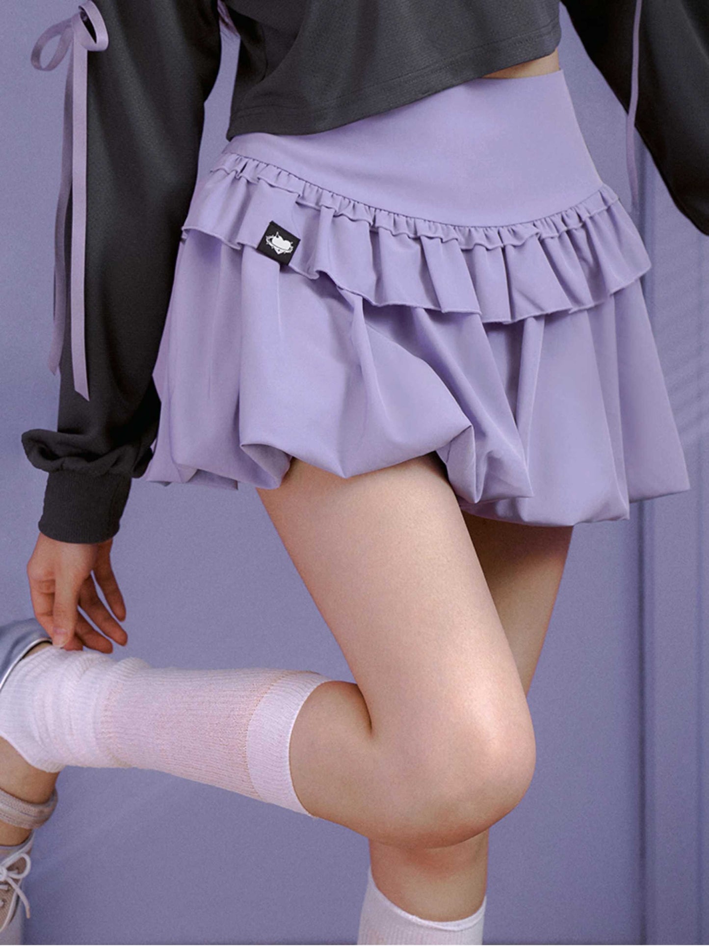 Purple bud skirt【s0000009649】