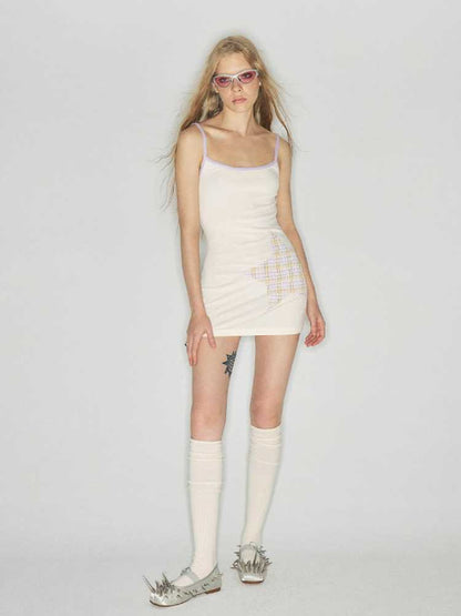 Knit Small Jacket and Suspender Skirt [S0000010261]