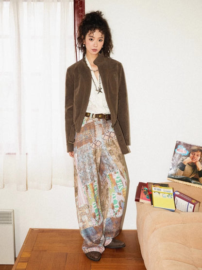 Printed Casual Pants [S0000010367]