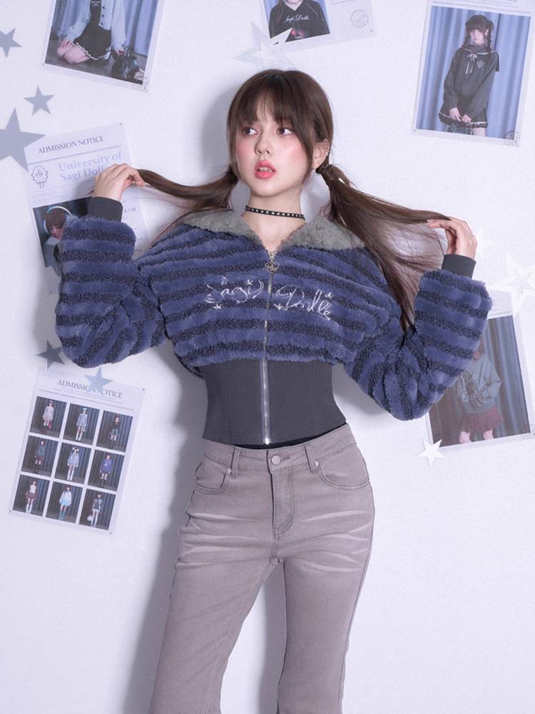 두꺼운 선원 칼라 코트 [S0000011290]