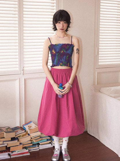 Summer 4-color short camisole【s0000007806】