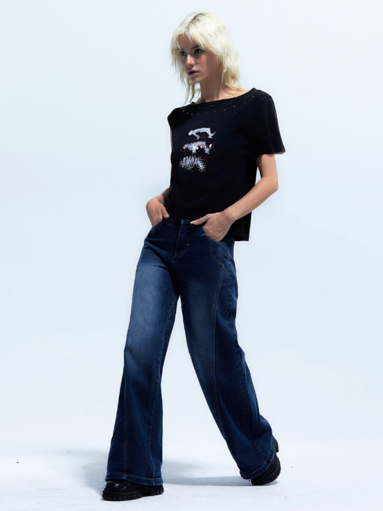 펑크 Deshig 티셔츠 [S000006994]