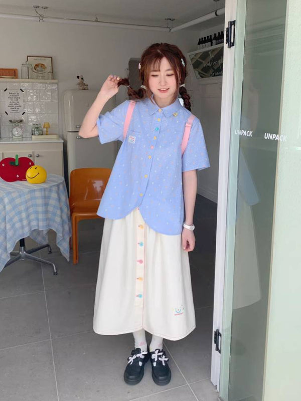 A-line casual skirt【s0000008459】