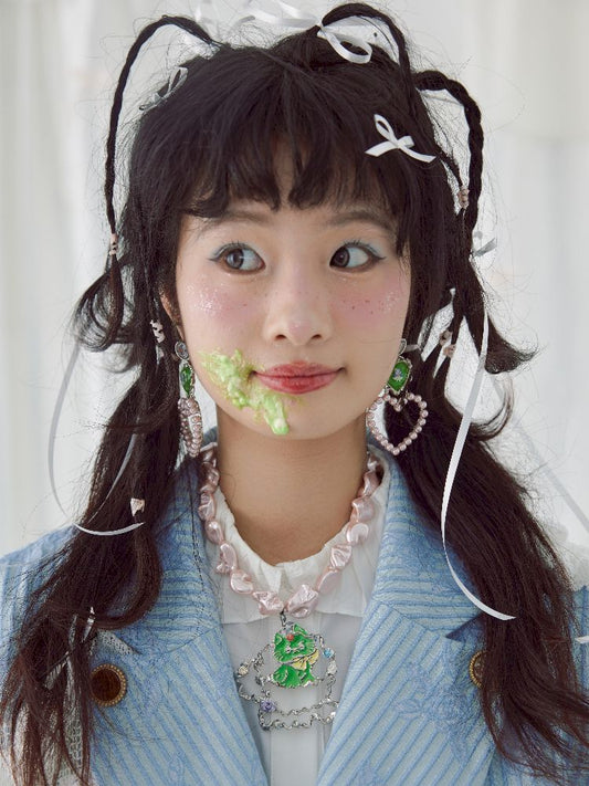 Teapot Cat Necklace【s0000004636】