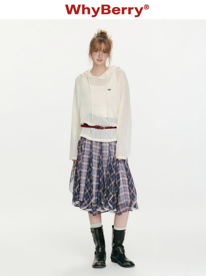 Island Floating Hooded Knit Top【s0000015679】