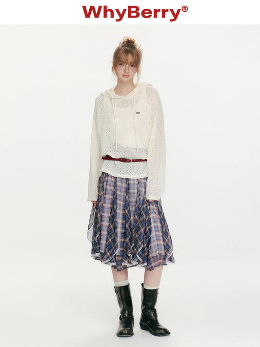 Island Floating Hooded Knit Top【s0000015679】