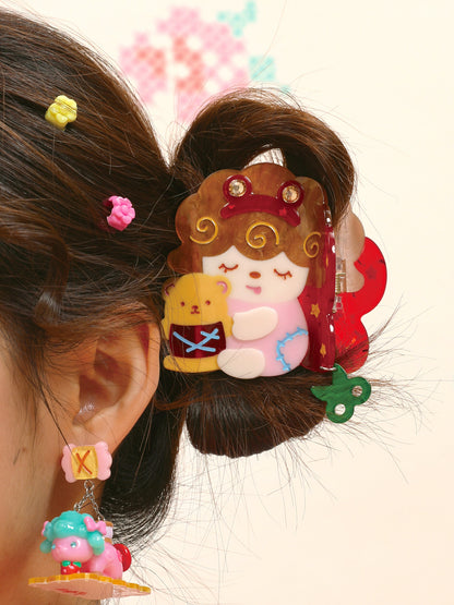 Acrylic Acetate Lamb Grab Clip【s0000015579】