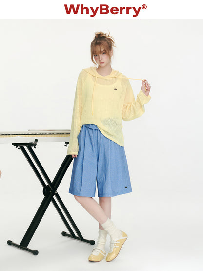 Island Floating Hooded Knit Top【s0000015679】